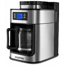 Best electric burr coffee grinder : Coffee Machine Gourmia Gcm4700 Coffee Maker With Built In Grinder Programmable 10 Cup Automatic Drip Glass Carafe Led Display