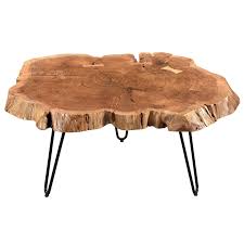 All handmade solid wood furniture with careful and considerate attention to details. Rustic Modern Solid Wood Iron Coffee Table In Natural Walmart Canada