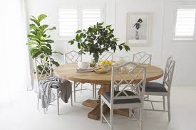 With its wood top and metal pedestal base, this dining table is great for industrial decor that is. A Round Hamptons Style Dining Table Is The Perfect Dining Table Abide Interiors