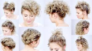 Gentlemen, it's time to embrace your masculine curls. 10 Easy Hairstyles For Short Hair With Curling Iron Milabu Youtube