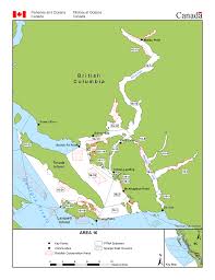 Area 16 Sechelt Inlet Jervis Inlet Texada Island Bc