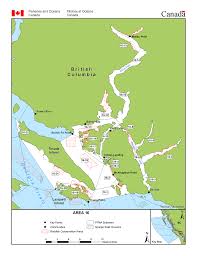 Area 16 Sechelt Inlet Jervis Inlet Texada Island Bc