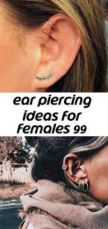 Ear Piercing Ideas For Females 99