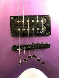 Dean Baby V Electric Guitar w/Case purple