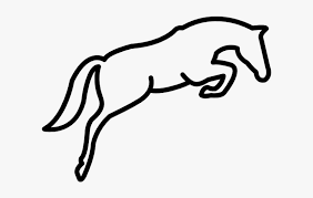 How to draw a horse, the first step of drawing. Horses Jumping For Drawing Hd Png Download Transparent Png Image Pngitem