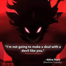 It is down right gore and raw in every way. 9 Heartbreaking Devilman Crybaby Quotes Hq Images Qta