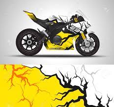 Tree sticker decal wall birch art vinyl nursery stickers | etsy. Motorcycle Wrap Decal And Vinyl Sticker Design Royalty Free Cliparts Vectors And Stock Illustration Image 146273326