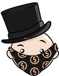Mr Monopoly Man By Alex Law Redbubble Monopoly Man Funny Easy Drawings Tattoo Designs Men
