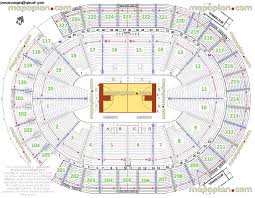 Disclosed United Center Map With Seat Numbers United Center