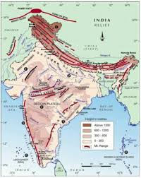 Class 7 History Class 3 Mountains In India Indian River Map Geography Map