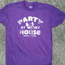 This is the current chuck e. Shirts Tops Chuck E Cheeses Party At My House Tee Poshmark
