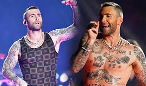Remastered in hd!sign up for updates: Maroon 5 Singer Slammed For Stripping Off During Super Bowl 2019 Celebrity News Showbiz Tv Express Co Uk