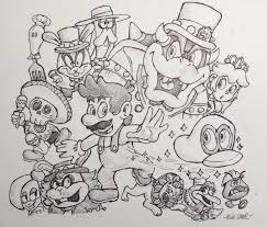 Maybe you would like to learn more about one of these? Even Though We Know Very Little About It I M Extremely Excited For Super Mario Odyssey I Thought I D Share A Drawing I Made To Contain My Excitement Nintendoswitch