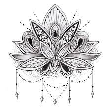 Tra i disegni più ricercati nei tattoo c'è il fiore di loto. Disegno Di Un Fiore Di Loto Con Ornamenti E Puntini Mandala Tattoo Uomo Idee Per Tatuaggi Tatuaggio Mandala Tatuaggi Neri