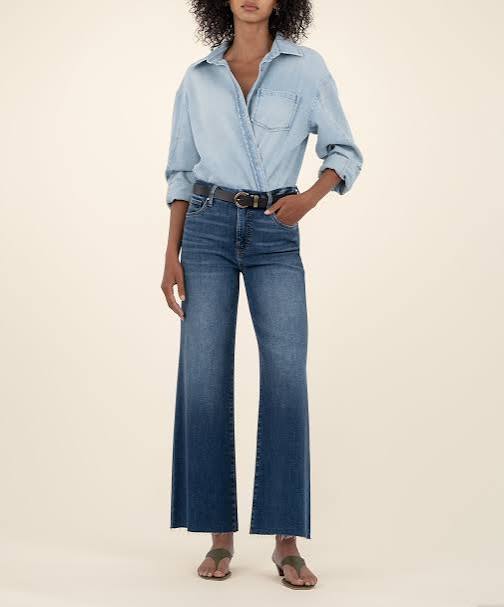Kut from the Kloth Meg High Rise Wide Leg Jean
