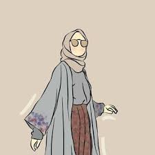 Silakan ambil koleksi di bawah ini. Animasi Gambar Kartun Muslimah Pakai Masker