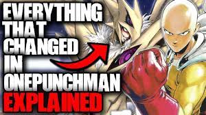 All One Punch Man Redraw & Retcons Explained - YouTube