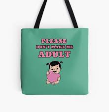 Female, 10301 viewers 2h 24 min. Adult Baby Bags Redbubble