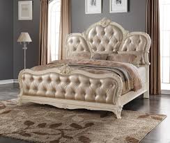 Meridian Furniture Marquee White Queen Bed Luxury Bedroom Furniture Meridian Furniture Furniture
