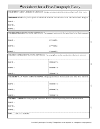 5 Paragraph Essay Outline Worksheet Essay Outline Template Argumentative Essay Outline Paragraph Essay