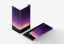 Free Huawei Mate X Foldable Phone Psd Mockup Huawei Mate X Psd Mockups Foldable Phone Phone Mockup Huawei Mate Huawei