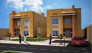 خطة فلل الصالحية بحي القيروان مساحة كل فيلا 240م مربع duplex plans house styles mansions