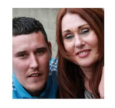 Mark Browne of Ballymena, pictured with his mother Mary Died 25 February  2020 Grandson of the late Brendan Campbell (formerly of Killycolpy) and  Annabella Campbell née McMeekin Rest in peace Funeral:  https://www.funeraltimes.com/markbrowne749851346