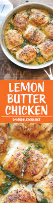 Lemon Butter Chicken Recipe Food Dishes Recipes Food