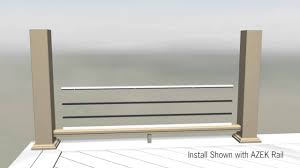 Check spelling or type a new query. Timbertech Radiancerail With Glass Installation Youtube