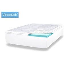 Amazon Com Sleep Innovations 4 Inch Dual Layer Mattress Topper 10 Year Limited Warranty Made In The Usa Memory Foam Mattress Topper Mattress Topper Mattress
