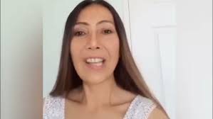 Model Jolina Loftus with CMG Paris Fashion Week