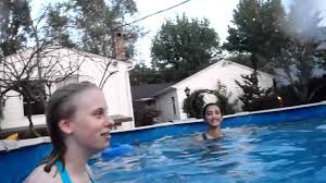 Tween you vs teen you: Teen Crossing In And Out The Pool Youtube