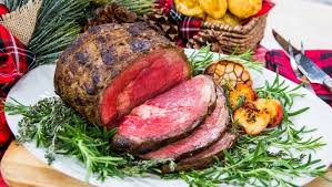 I've never made a prime rib with a bread crumb curst, but it imparted such a wonderful flavor to the meat. Prime Rib With Yorkshire Pudding Yorkshire Pudding Recipes Food Network Recipes Yorkshire Pudding