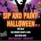 Halloween Sip and Paint Pt. 2 event image