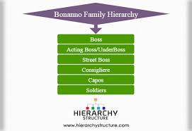 Bonanno Family Hierarchy Bonano Crime Family Tree