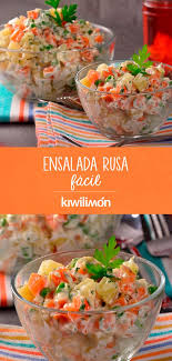 Birria De Res Receta Facil Kiwilimon Ensalada Rusa Facil Receta Comida Vegetariana Recetas Kiwilimon Recetas Comida Y Ensaladas