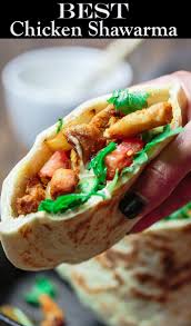 Best Chicken Shawarma Recipe You Will Find Easy Healthy Baked Chicken Shawarma With Homemade Sh Chicken Shawarma Recipe Shawarma Recipe Mediterranean Recipes