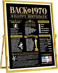 It's is an opportunity to draw friends and family near, to reminisce and make new. 50th Happy Birthday Party Decorations For Women Or Men 50 Years Old Bday Gifts Fun Party Supplies And Favors Gold Buy Online In Japan At Desertcart Jp Productid 195469915