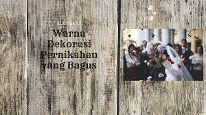 Background tema biru pernikahan : Pilihan Warna Dekorasi Pernikahan Yang Bagus Klopmart