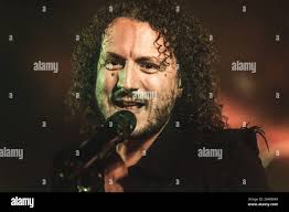 Copenhagen, Denmark. 22nd, February 2019. The British progressive metal  band Haken performs a live concert at VEGA in Copenhagen. Here vocalist Ross  Jennings is seen live