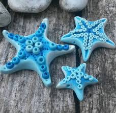 Seestern Anhanger Aus Polymerclay Fimo Von Anahimclay Www Etsy Com Gruenehimbeere Fimo Seestern