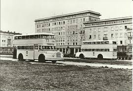 Rostock Reutershagen 60er Doppelstockbusse Rostock Hansestadt Rostock Ddr