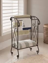 That's why we offer towel racks in many different designs, materials, and colors, to help you find one to your taste. 30 Freestanding Towel Racks That Ll Help Keep Your Towels Organized