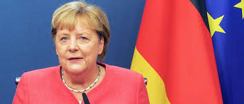 Unter ihrer führung sind die deutschen in guten händen. German Chancellor Angela Merkel To Attend European Committee Of The Regions Plenary On 13 October