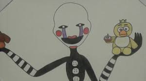 Que tal colorir uma das imagens dos personagens e continuar a leitura para animatronic occhi di burattino lampeggianti! I Miei Disegni Di Fnaf Youtube