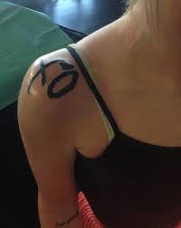 I feel the blood rushing throughout your body, you see the scars painted over my skin. The Weeknd Xo Tattoo