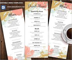 The new york times says the plated dinner party is dead. 37 Birthday Menu Card Templates Free Psd Word Design Ideas