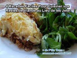 epingle sur cuisiner les restes