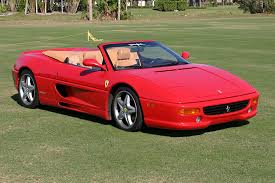 The car is a heavily revised ferrari 348 with notable exterior and performance changes. 1995 1999 Ferrari F355 Spider Images Specifications And Information