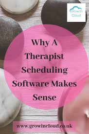 Why A Therapist Scheduling Software Makes Sense Business Management Software Massage Therapy Business Massage Therapy Massage Business